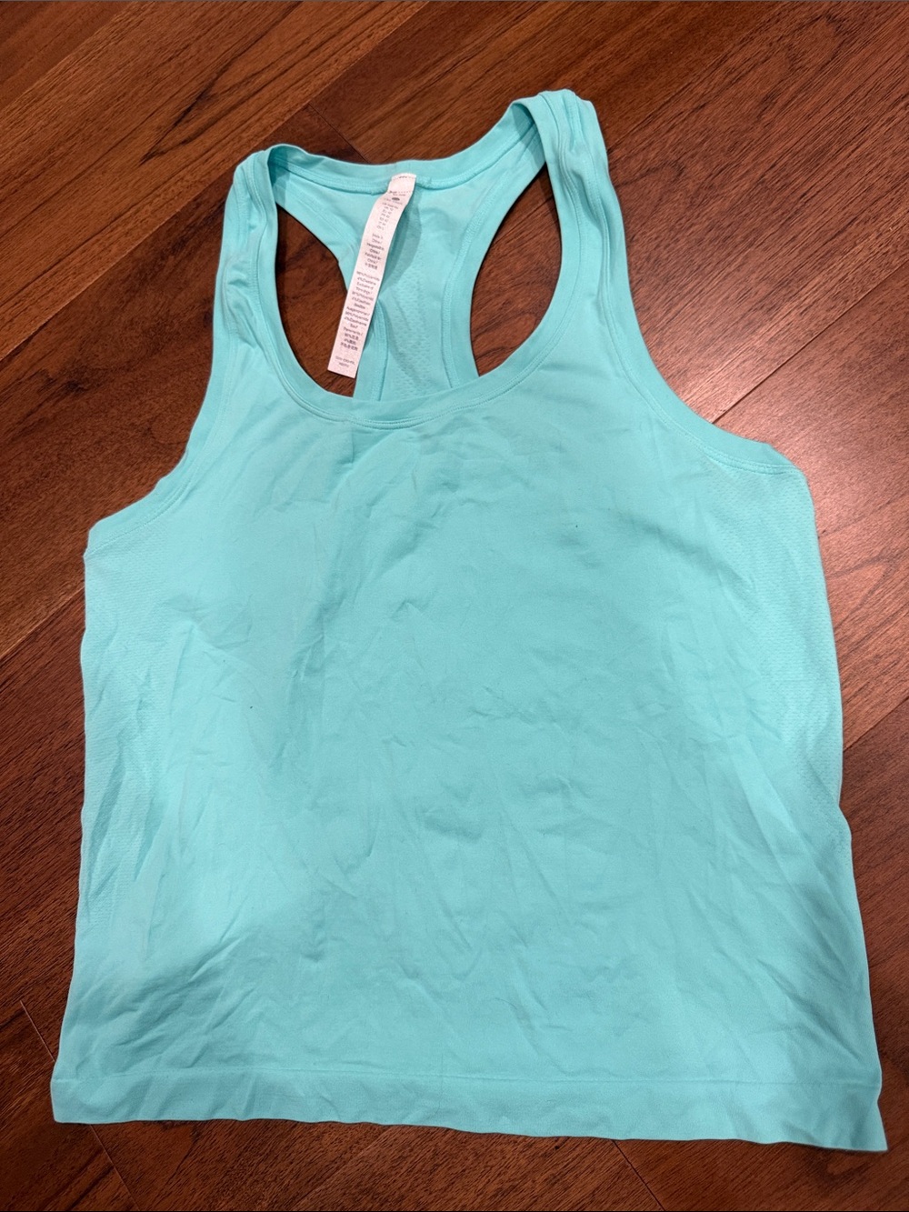CRZ YOGA Light Aqua Racerback Tank Top